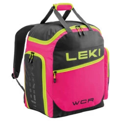 Leki 60L WCR Ski Boot Backpack -Finest Ski Equipment 2023 Leki 60L WCR Skiboot Bag PNK
