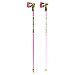 Leki WCR 3D Ski Poles -Finest Ski Equipment 2023 Leki WCR 3D SL Poles PNK