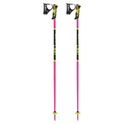 Leki WCR LITE (JR) 3D Ski Pole -Finest Ski Equipment 2023 Leki WCR Lite 3D SL Poles PNK