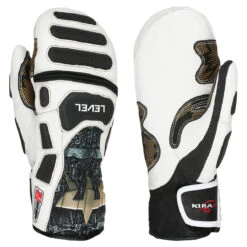 Level SQ CF Mitt 9 Level SQ CF Mitt -Finest Ski Equipment 2024 Level SQ CF Mitt BLK WHT