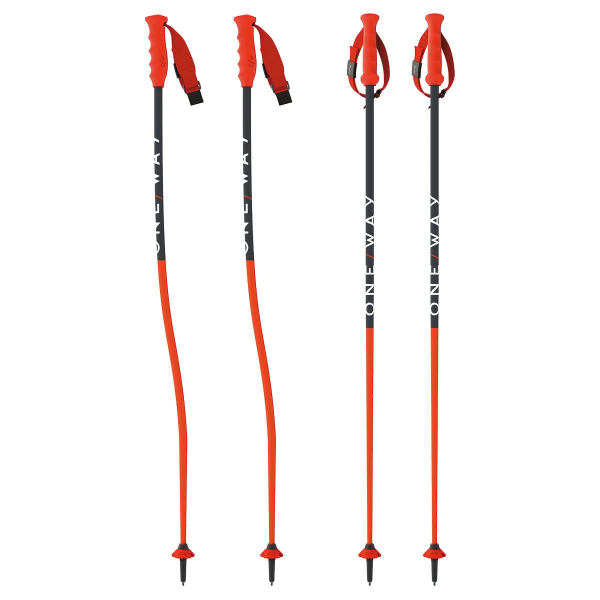2025 One Way JR RD Ski Poles 2 2025 One Way JR RD Ski Poles