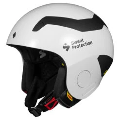 Sweet Protection Volata MIPS FIS Helmet -Finest Ski Equipment 2024 SP Volata MIPS FIS Helmet WHT 1