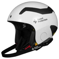 Sweet Protection Volata MIPS FIS Helmet -Finest Ski Equipment 2024 SP Volata MIPS FIS Helmet WHT 5