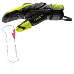 Leki WCR Venom SL 3D Mitts 14 Leki WCR Venom SL 3D Mitts -Finest Ski Equipment 2025 Leki WCR Venom Mitt YEL 5