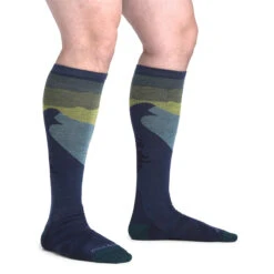 Darn Tough Men's Solstice Light Ski Socks 9 Darn Tough Men's Solstice Light Ski Socks -Finest Ski Equipment Darn Tough Mens Solstice Eclipse 2