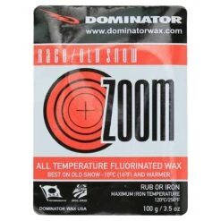 Dominator Race ZOOM Wax 11 Dominator Race ZOOM Wax -Finest Ski Equipment Dominator Race Zoom Old 100g Label