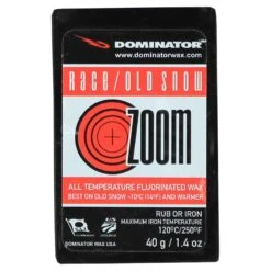 Dominator Race ZOOM Wax 10 Dominator Race ZOOM Wax -Finest Ski Equipment Dominator Race Zoom Old 40g