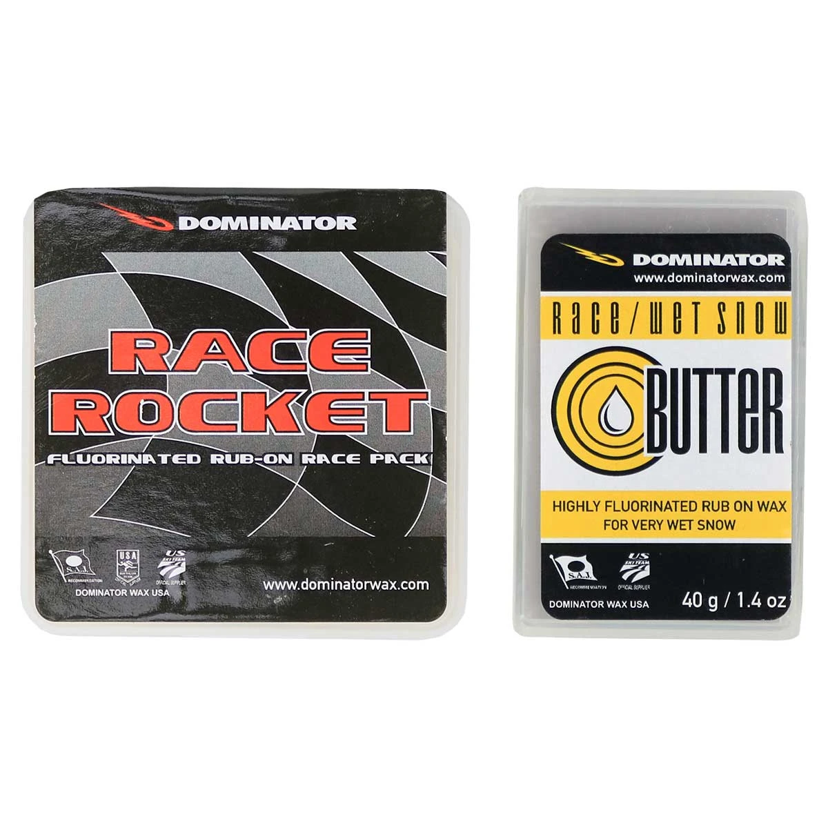 Dominator Fluoro Rub-On Race Wax 3 Dominator Fluoro Rub-On Race Wax