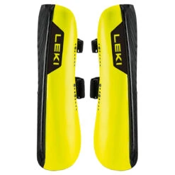 Leki WC Carbon Speed Rail Shin Guards 7 Leki WC Carbon Speed Rail Shin Guards -Finest Ski Equipment Leki Carbon Speedrail YEL