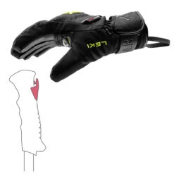 Leki JR WCR C-TECH 3D Gloves 13 Leki JR WCR C-TECH 3D Gloves -Finest Ski Equipment Leki JR WCR C Tech Glove 4