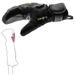Leki JR WCR C-TECH 3D Mitts 13 Leki JR WCR C-TECH 3D Mitts -Finest Ski Equipment Leki JR WCR C Tech Mitt 4