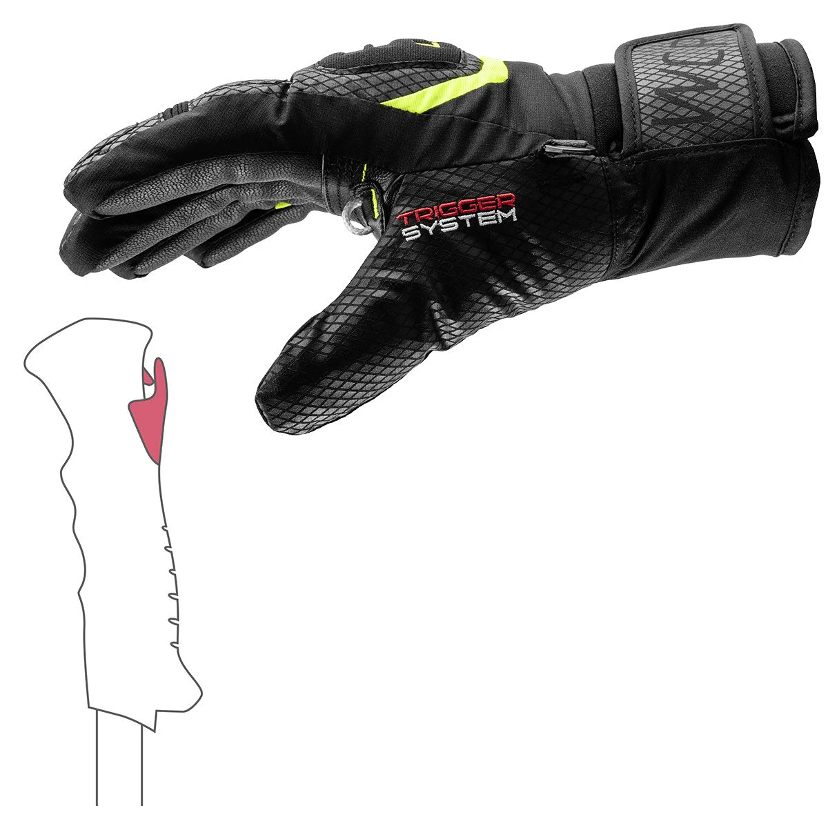 Leki JR WCR Team 3D Gloves 5 Leki JR WCR Team 3D Gloves - Image 3