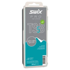 Swix PRO Top Speed Black (TSB) Wax -Finest Ski Equipment Swix Wax TS05B 180g