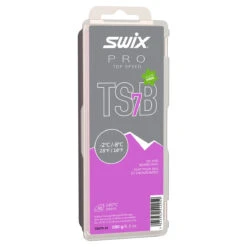 Swix PRO Top Speed Black (TSB) Wax -Finest Ski Equipment Swix Wax TS07B 180g
