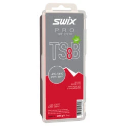 Swix PRO Top Speed Black (TSB) Wax -Finest Ski Equipment Swix Wax TS08B 180g