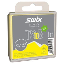 Swix PRO Top Speed Black (TSB) Wax -Finest Ski Equipment Swix Wax TS10B 40g