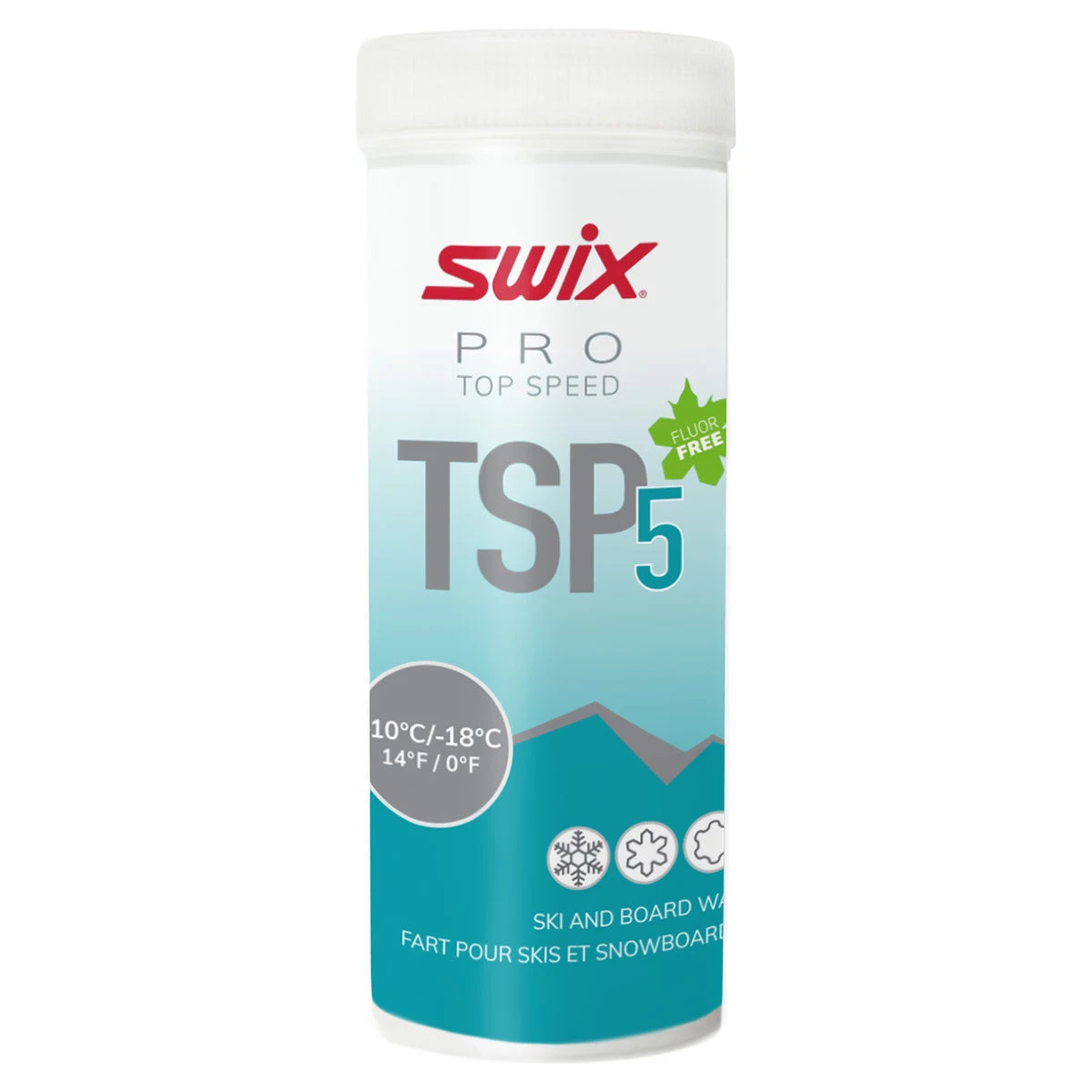 Swix PRO Top Speed Powder (TSP) Wax 4 Swix PRO Top Speed Powder (TSP) Wax - Image 2