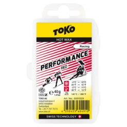 Toko Racing Performance FF Wax 14 Toko Racing Performance FF Wax -Finest Ski Equipment TOKO Racing Performance RED 40g