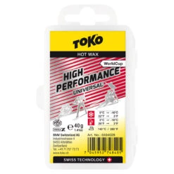 Toko WC High Performance FF Wax 12 Toko WC High Performance FF Wax -Finest Ski Equipment TOKO WC Hi Performance UNI 40g