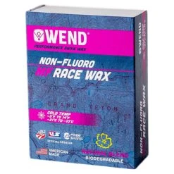 Wend MF Race Wax 10 Wend MF Race Wax -Finest Ski Equipment Wend Wax MF Natural Race Cold