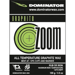 Dominator ZOOM Wax -Finest Ski Equipment zoom graphite